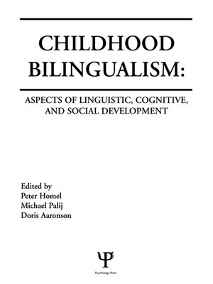 cover image of Childhood Bilingualism